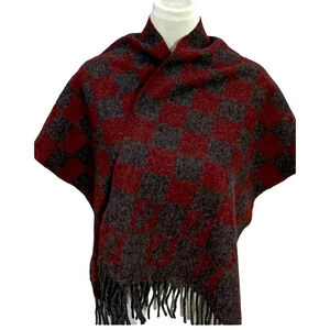 Vintage Fendi Wool Scarf 12x56